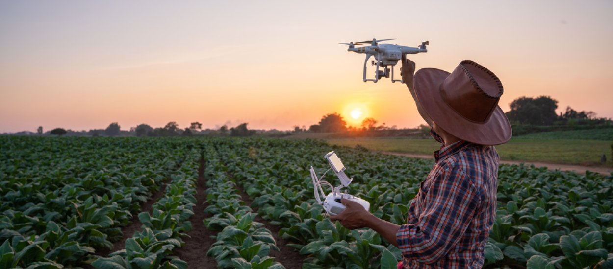 Rewolucja z powietrza – do czego rolnicy wykorzystują drony?