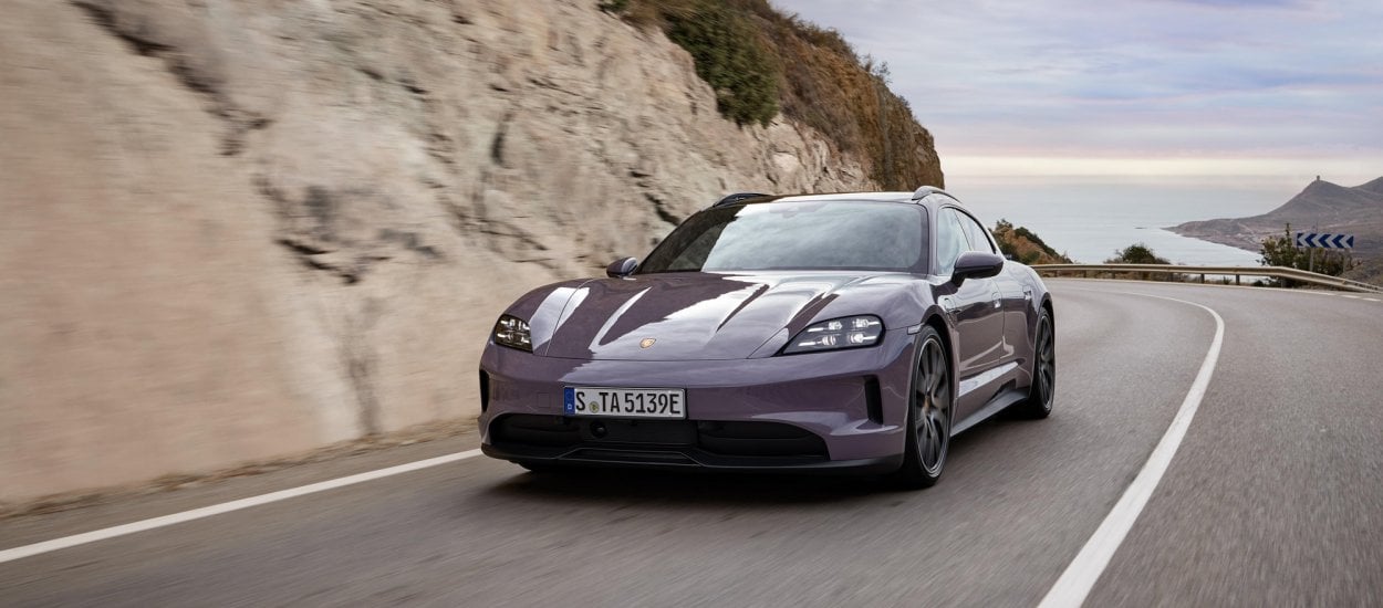 Porsche Taycan 2024: 952 KM mocy, 0-100 km/h w 2,4 s. Zasięg? Nawet 821 km