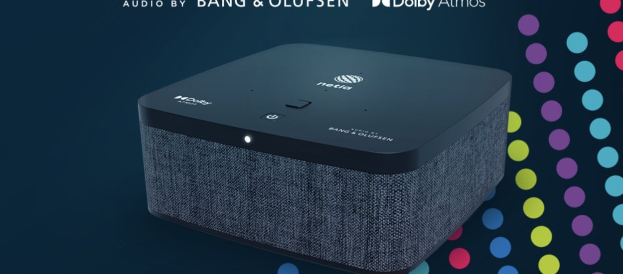 Netia wprowadza dekoder z Android TV i z dźwiękiem zoptymalizowanym przez Bang & Olufsen