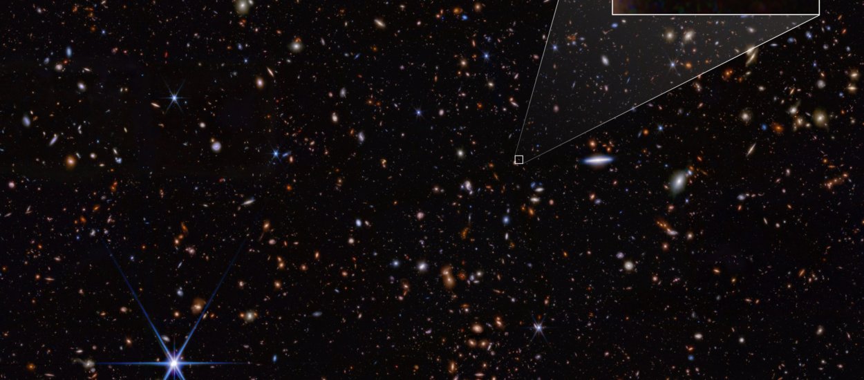 Oto najbardziej oddalone od nas galaktyki. Przeogromna odległość