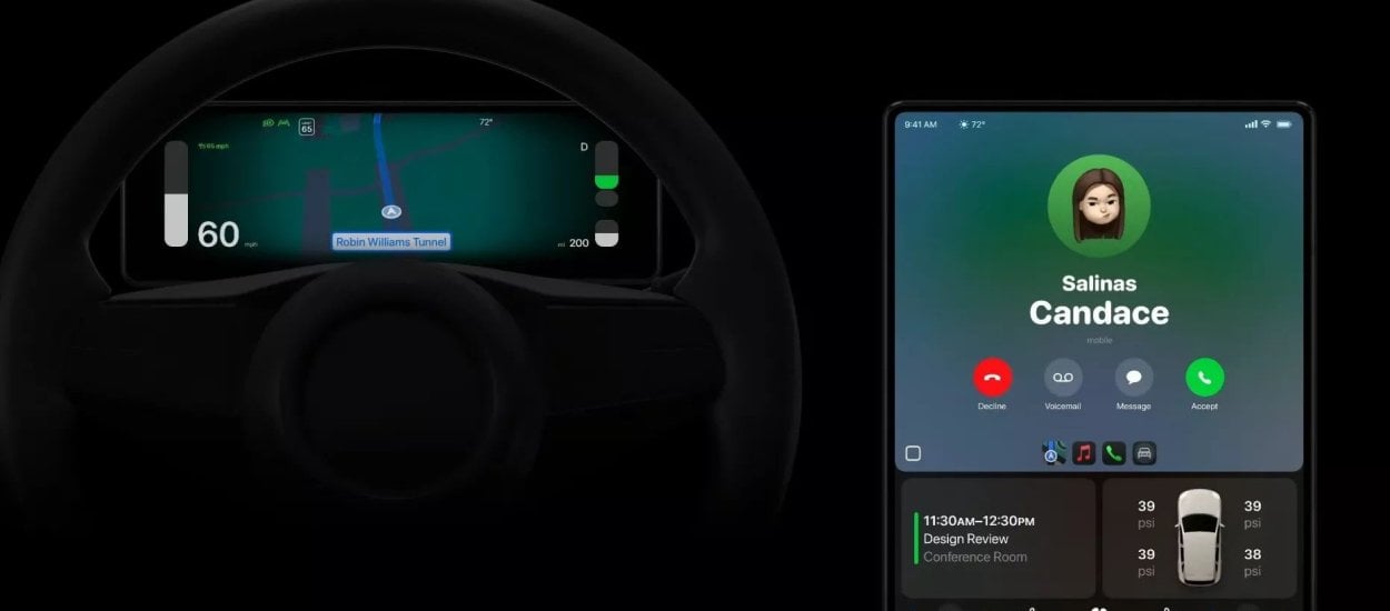 Apple Car Play przejmie więcej systemów w samochodzie