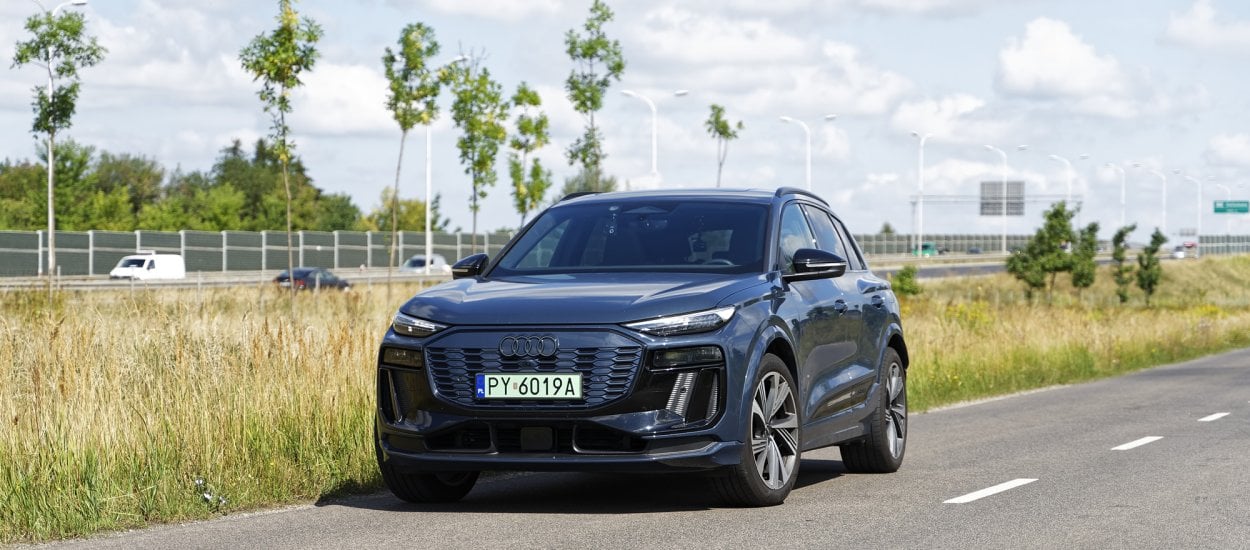 Audi SQ6 e-tron – test. Zasięg, szybkość ładowania, zużycie energii. Szybkie na autostradzie