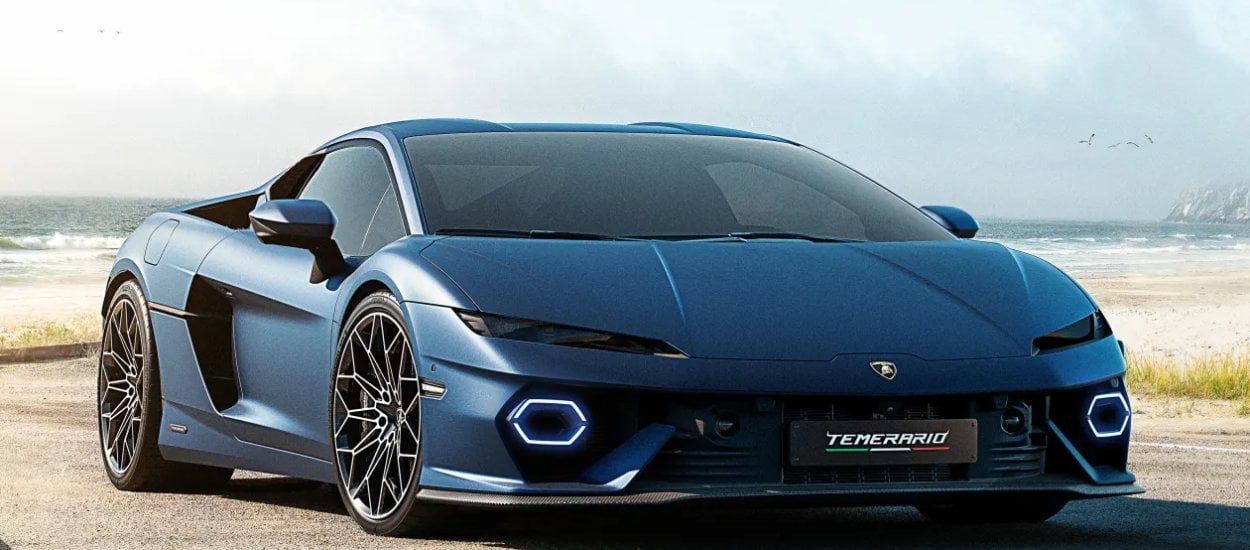 Lamborghini Temerario - hybrydowy, ale lekki następca Huracana