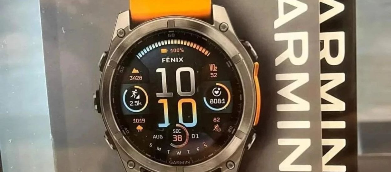 Garmin Fenix 8 już w sklepach. Będzie jednak wersja z ekranem MIP