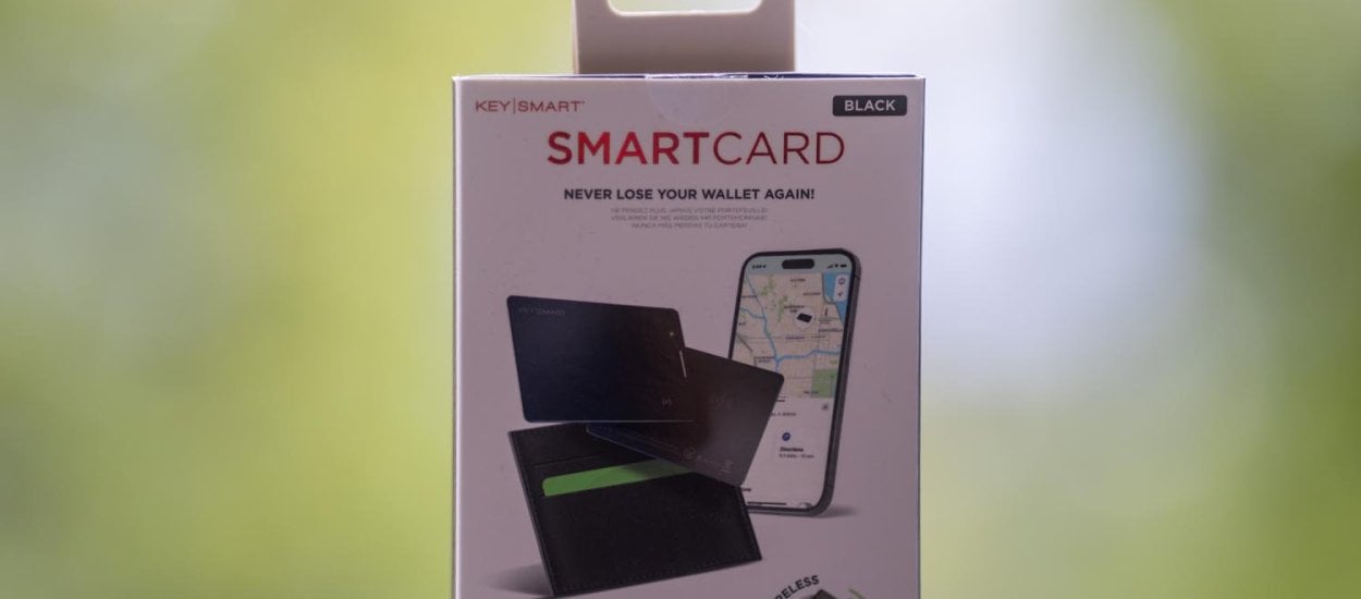 SmartCard - recenzja. KeySmart zrobił lokalizator fajniejszy od AirTaga