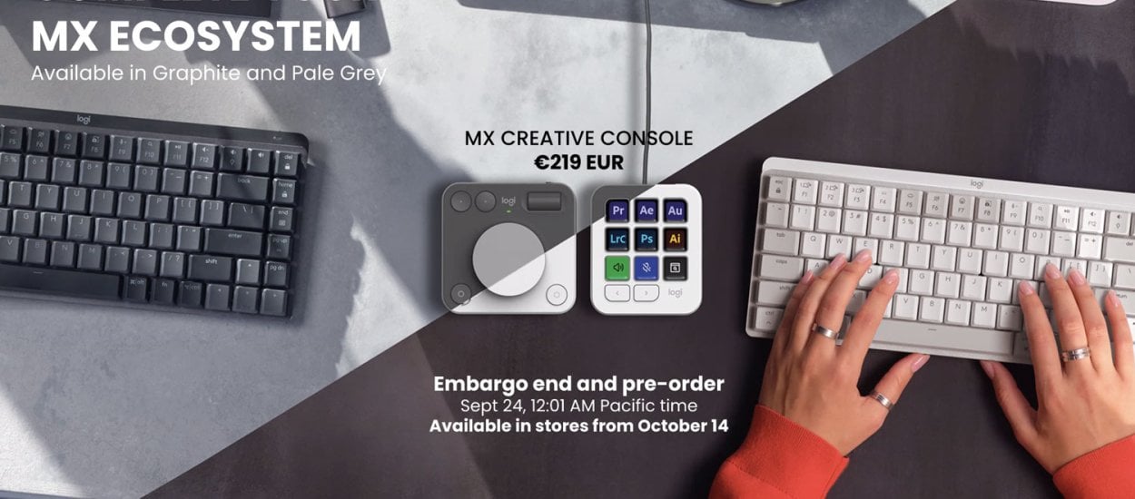 MX Creative Console - Logitech ma odpowiedź na Stream Decka