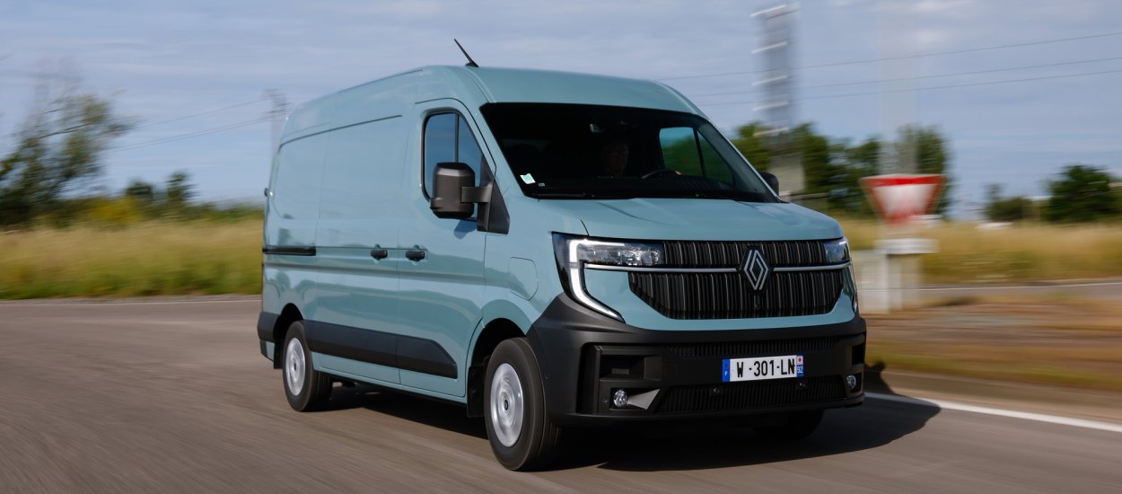 Elektryczny Renault Master E-Tech: zasięg do 460 km nie tylko dla kurierów