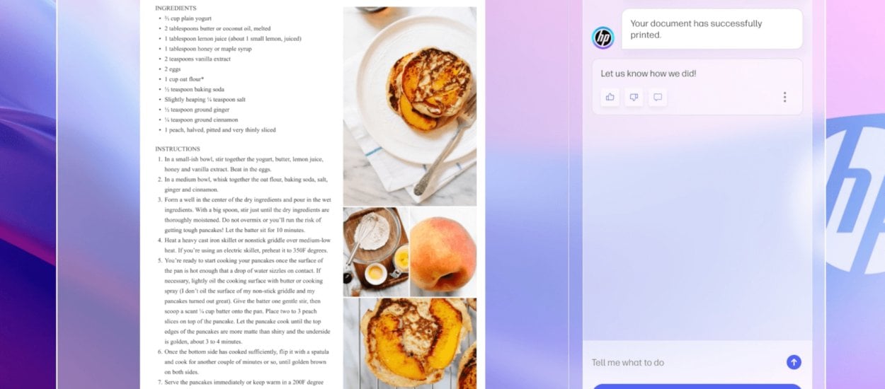 Drukarki HP ze wsparciem sztucznej inteligencji? Kupuję ten pomysł!