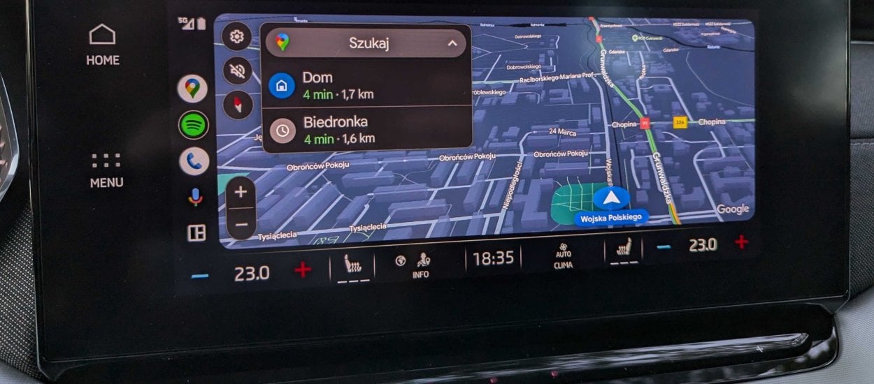 Mała ale przydatna zmiana w Android Auto. Teraz będzie czytelniej