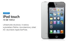 Apple prezentuje "nowego" iPoda touch 