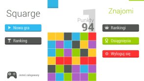 Przetestowałem Google Play Games na polskiej grze Squarge - polecam, zwłaszcza samą grę