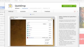 QuickDrop - najprostszy sposób na dostęp do Dropboksa w przeglądarce