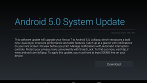 Aktualizacja Nexusów 5, 7 i 10 do Androida 5.0 Lollipop ruszyła oficjalnie!