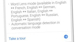 Google Translate przetłumaczy tekst widziany przez obiektyw smartfona