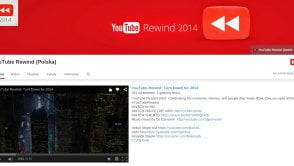 YouTube Rewind 2014, czyli podsumowanie roku na YouTube już dostępne