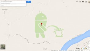Google Map Maker zablokowany po incydencie z Androidem sikającym na logo Apple'a [prasówka]