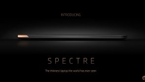 HP pozamiatał. Ultrabook Spectre 13 robi piorunujące wrażenie i mierzy jedynie 10 mm grubości