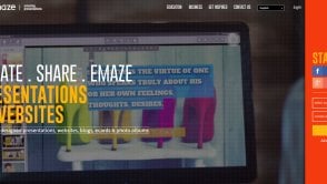 Emaze.me - stwórz swoją stronę w kilka minut z danych, które już zostawiłeś w sieci