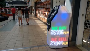 Bitcoiny do wymiany? W warszawskim centrum handlowym postawiono automat