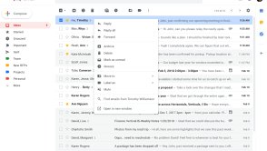 Gmail dostanie nowe, bardziej rozbudowane menu kontekstowe