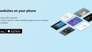 Airsite - tworzenie stron www bez znajomości kodu na Androidzie lub iOS