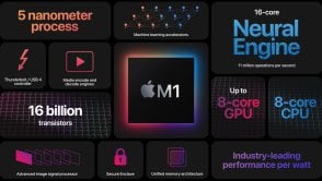 Apple M1 demoluje procesory Intela... tylko nie obsługuje zewnętrznych GPU