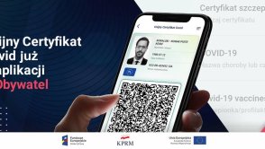Unijny Certyfikat Covid dostępny już w aplikacji mObywatel i mojeIKP