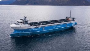 Elektryczny i w pełni autonomiczny kontenerowiec zaczyna morskie testy