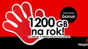 1200 GB w Heyah na kartę na rok - od razu, a nie w 12 paczkach