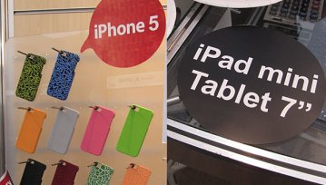 Osłony dla iPhone 5 i iPad Mini potwierdzają wygląd nowych iUrządzeń - Antyweb na targach IFA