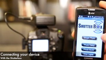 Dzięki ShutterBox telefon z Androidem posłuży jako pilot do aparatu
