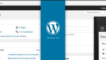 WordPress 3.8 - odświeżony panel administracyjny