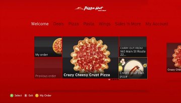 Zamawianie pizzy za pomocą Kinekta na Xboksie 360 to biznes liczony już w milionach dolarów