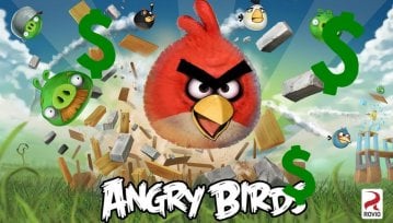 Angry Birds są równie popularne co Twitter
