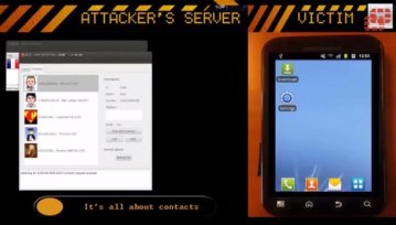 Symulacja ataku robaka AndroRAT na smartfona z Androidem (wideo)