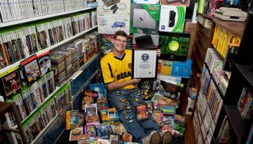Największa kolekcja gier wideo (prosto z Księgi Rekordów Guinessa) na świecie jest na sprzedaż