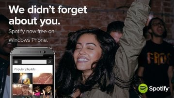 Spotify przypomniało sobie o Windows Phone