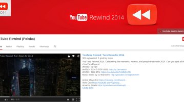 YouTube Rewind 2014, czyli podsumowanie roku na YouTube już dostępne
