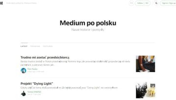 Świetne Medium "nadaje" także po polsku!