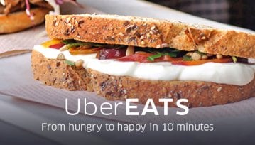 Uber zaczyna dostarczać jedzenie w Europie