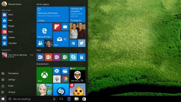 Najważniejszą nowością w Windows 10 jest… Menu Start. Takie odnoszę wrażenie
