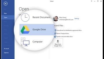 Google wypuszcza wtyczkę, która zintegruje MS Office'a z chmurą Google Drive