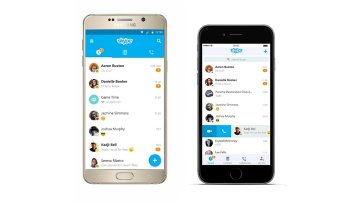 Skype jest teraz śliczny na Androidzie i iOS