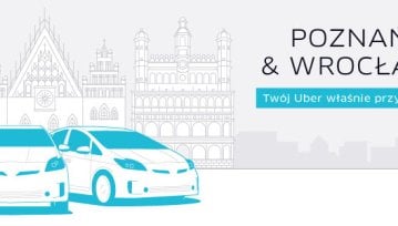 Uber wjeżdża do Wrocławia i Poznania. Do niedzieli przejazdy za darmo [prasówka]