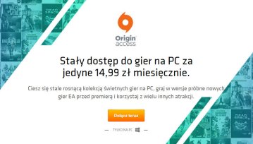 Origin Access wchodzi do Polski. Gry PC od EA za 15 złotych miesięcznie!