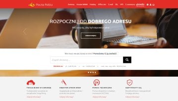 Poczta Polska będzie teraz sprzedawać usługi hostingowe i pocztowe