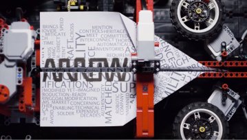 Ta maszyna z klocków LEGO składa papierowe samoloty lepiej niż ja [od Natalii]