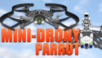 Zauroczyły mnie dwa mini-drony firmy Parrot
