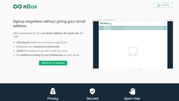 nBox - zakładanie kont w różnych serwisach, bez podawania własnego adresu email