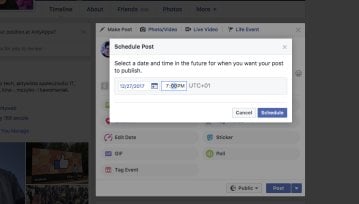 Można planować posty na Facebooku - ta funkcja przydaje się częściej niż myślicie
